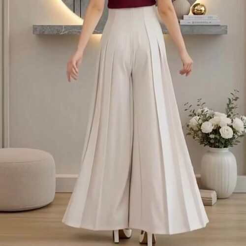Lavie Pants Kulot Wide Leg Celana Kulot Palazzo Highwaist Celana Panjang Wanita Highwaist - Image 1